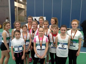 The Leigh Team with their medals